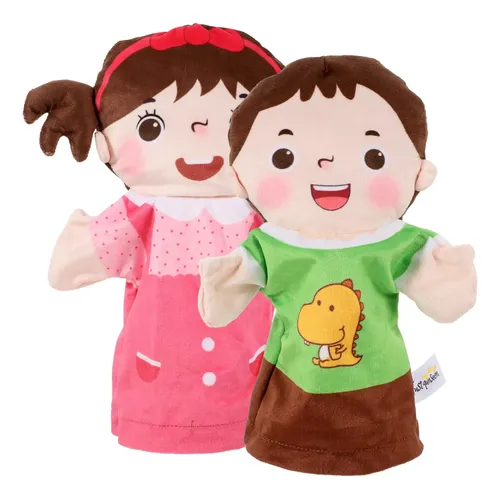 Toddmomy - Marioneta De Mano De Unicornio De Tela, Juguete Creativo Para Contar Historias Y Juego Imaginativo, 33 Cm