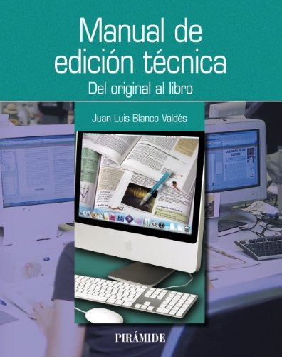 Libro Manual De Edición Técnica De Blanco Valdés Juan Luis P