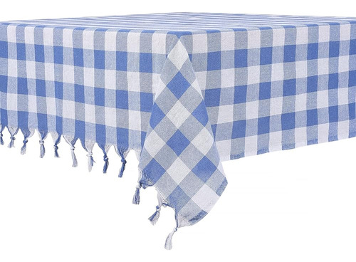 Destalya Mantel A Cuadros 55 X 55 Pulgadas Manta De Picnic C