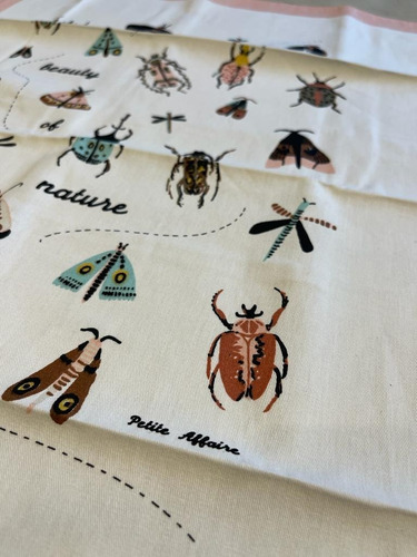Repasador Paño De Cocinan Bugs +anotador Deco Petite Affaire