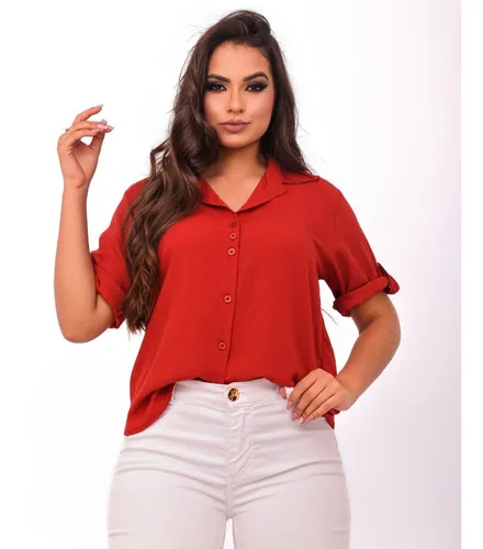Camisas sociais femininas atacado sales
