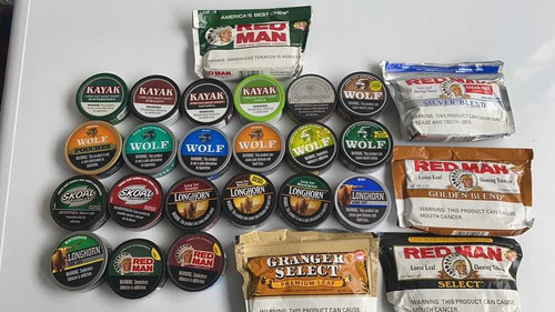 Tabacos Masticables Red Man Skoal Longhort Copenhagen Kayac