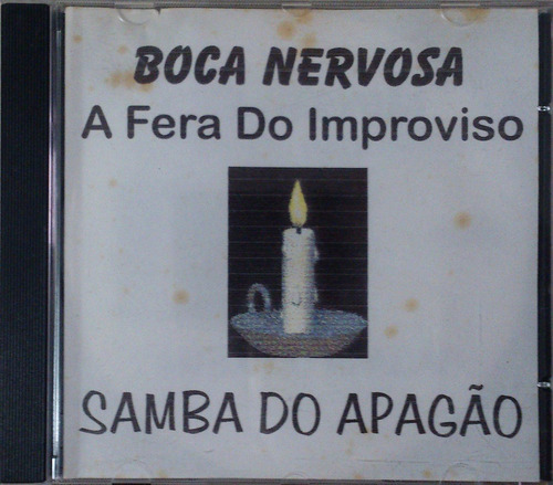 Cd Boca Nervosa -  Samba Do Apagão  - Leia O Anúncio