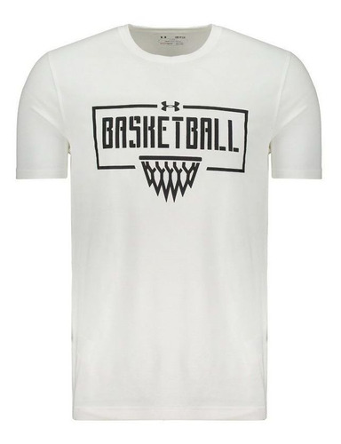 Camiseta Under Armour For The Love Basketball Branca