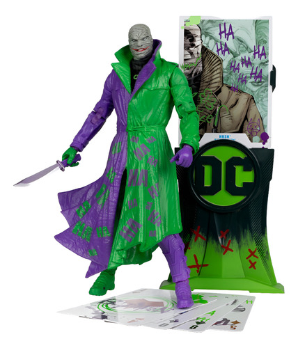 Figura 7 Dc Multiverse - Hush Jokerized Gold Label Sdcc