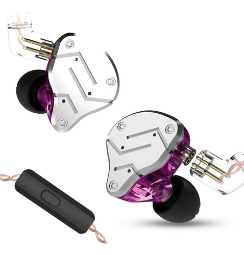 Auriculares Interno De Doble Controlador Y Microfono-viol...