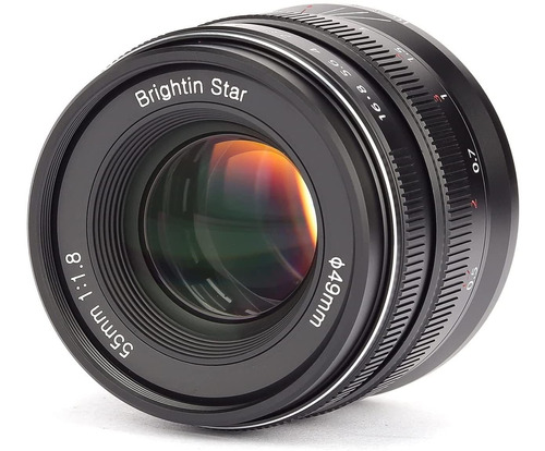 Lente 55mm F1.8 Brightin Star Sin Espejo Para Canon Rf Y ...