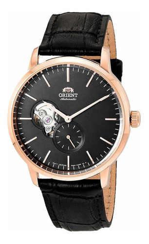 Reloj Hombre Orient Ra-ar0103b1 Automático Pulso Negro En