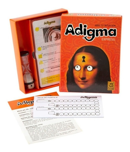 Imagen 2 de 2 de Adigma Express - Juego De Mesa - Ingenio Yetem