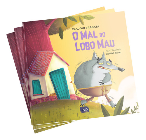 O Mal Do Lobo Mau De Fragata Claudio Vol 1 Editorial Elo Editora Capa Mole Em Português