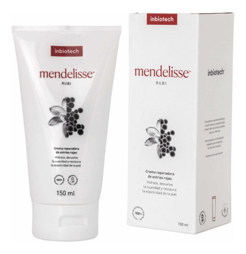  Crema Para Estrias Rojas-blancas Mendelisse 150ml Inbiotec