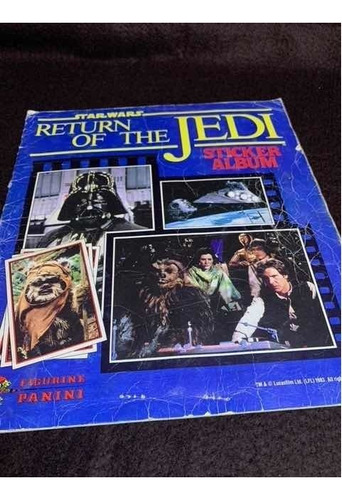 Album Panini Star Wars Return Of The Jedi Completo 1983