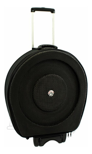 Semi Case Solid Sound Para Pratos Até 24 Com Rodinhas
