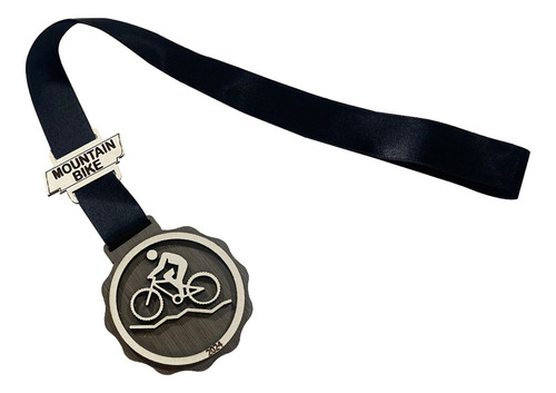 Prova Mtb De Bike Medalha Mdf Kit 5 Peças 1552