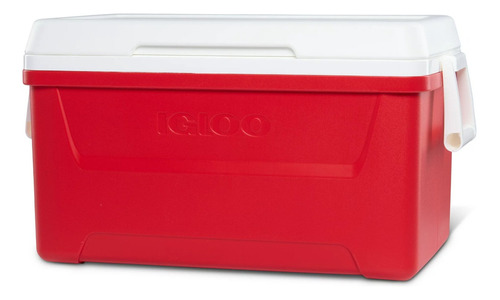 Hielera Igloo Capacidad 45 Litros Color Rojo