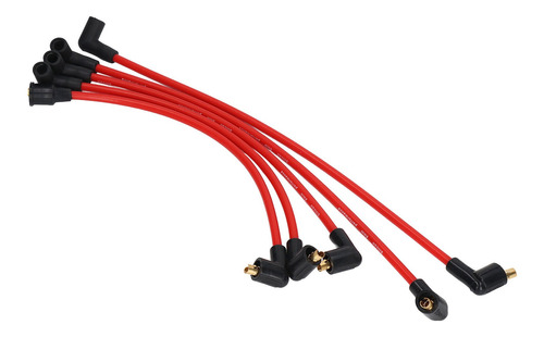 Cables De Encendido Para Bujías Calientes De Silicona Roja D