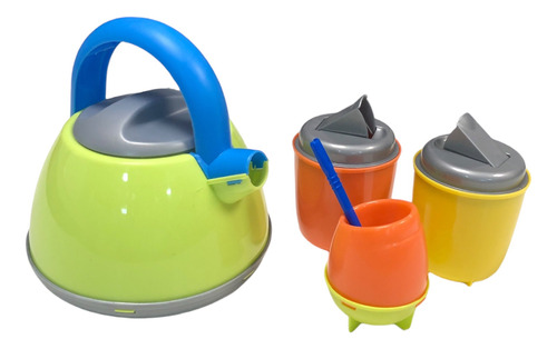 Set De Mate Duravit Yerbera Rebatible Juguete  Infantil 