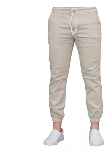 Calça Jogger Masculina em Sarja