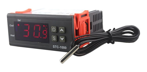 Termostato Digital Led Stc-1000 Ca/cc 24v/10a + Sensor