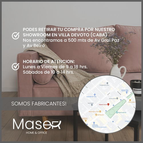 Otomana Barcelona O Apoya Pies Somos Fabricantes
