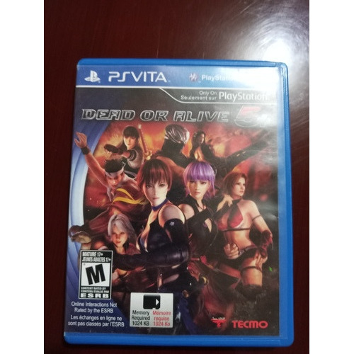 Dead Or Alive 5 Para Ps Vita Físico Original 