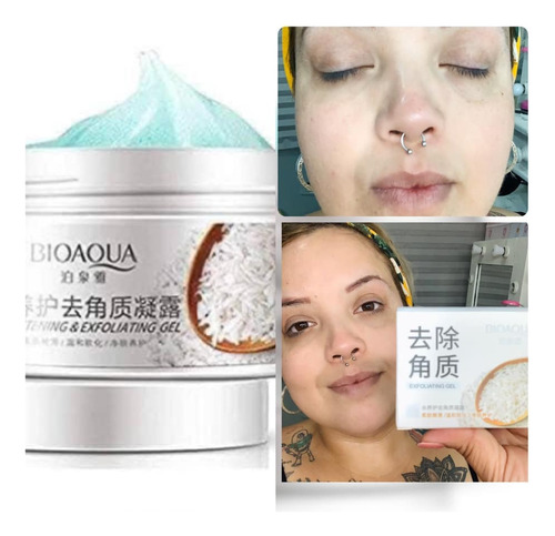 Gel Exfoliante Blanquea Piel Suaviza Hidrata Control Grasa