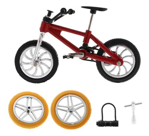 Modelo De Bicicleta De Montaña De La Mano