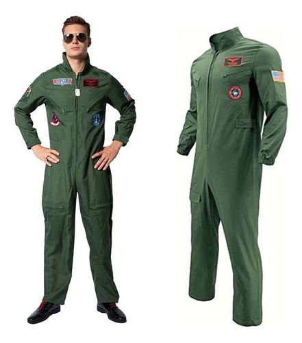 Disfraz De Cosplay Para Adultos De La Película Top Gun: Mave