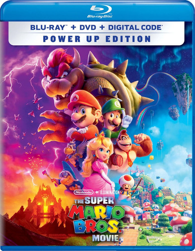 Blu Ray Super Mario Bros Estreno Original Dvd