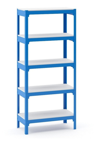 Librero Industrial 5 Entrepaños Nuuk Concept Rack Abierto Color Color