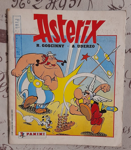 .- Album Completo Pegado Panini Asterix 