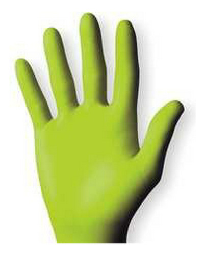 Guantes Desechables Nitrilo Xl Verde Pk50