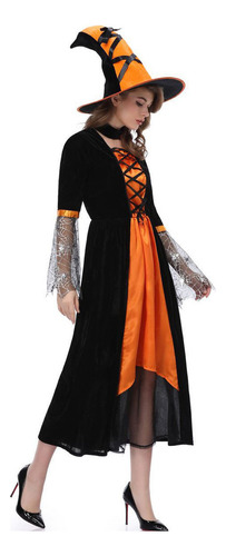 Disfraz De Bruja De Halloween Para Cosplay, Disfraz De Bruja