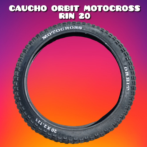 Caucho Para Bicicleta Rin 20 Orbit Motocross Original