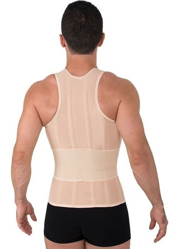 Imagen 3 de 7 de Faja De Postura Lumbar Ultra Power Body Control 0901 Unisex