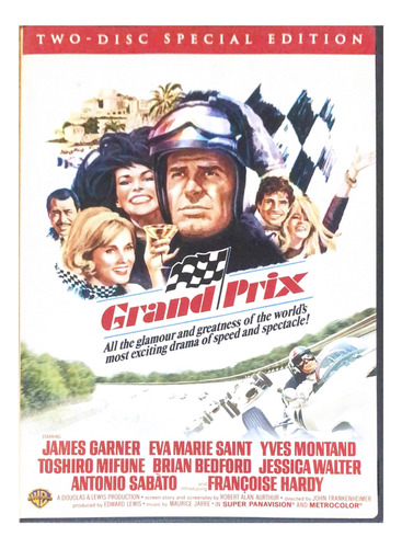 Grand Prix-region 1-special Edition James Garner 1966- 2 Dvd