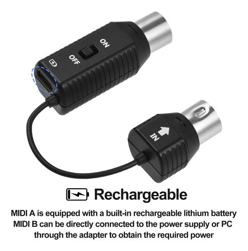 Adaptador De Sistema De Transmisión De Audio Inalámbrico Min