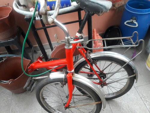 Bicicleta De Los 80' Plegable, Todo Original. Rodado 20''