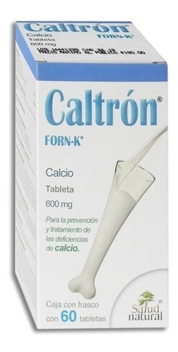Caltron Forn- K Carbonato De Calcio C/60 Tabs Salud Natural