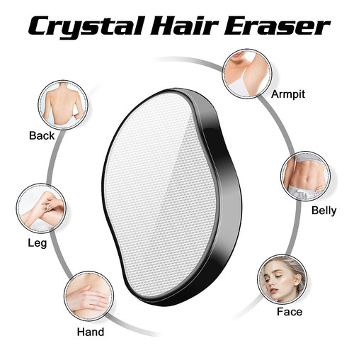 Aoderda - Borrador De Pelo De Vidrio Para Mujeres Y Hombres,