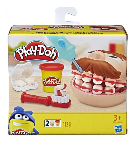 Massinha Play-doh Mini Kit Brincando De Dentista Hasbro