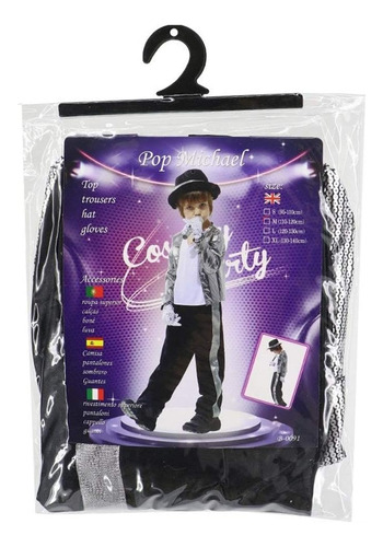 Lontakids Disfraz De Michael Cosplay De Los Años 80 Para Niñ