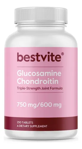 Glucosamina Y Sulfato De Condroitina 750mg 600mg 250 Tableta