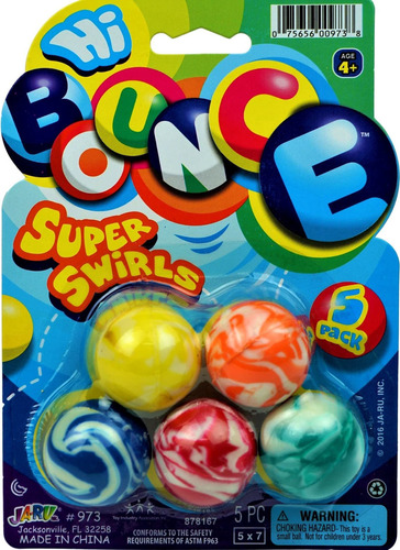 Pelotas Balls Superballs Super Hi Bounce (paquete De Fr80pb