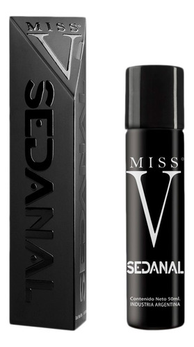 Lubricante Intimo Anal En Crema Siliconado Sedanal Miss V Sabor Sin sabor