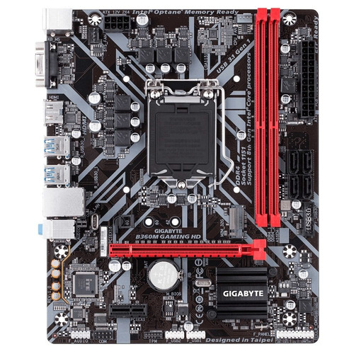 Placa Mãe B360m Gaming Hd Gigabyte 32gb Ddr4 Lga1151