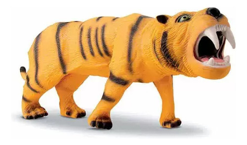 Tigre De Brinquedo Real Animals De Vinil Bee Toys