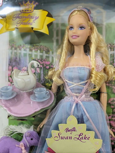 Barbie Lago De Los Cisnes Odette Swan Lake Tea Party