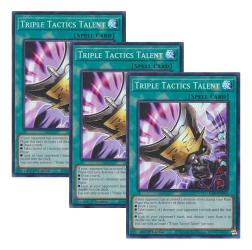 Yugioh! X3 Triple Tactics Talent - Ra01 (super Rare) Tercia