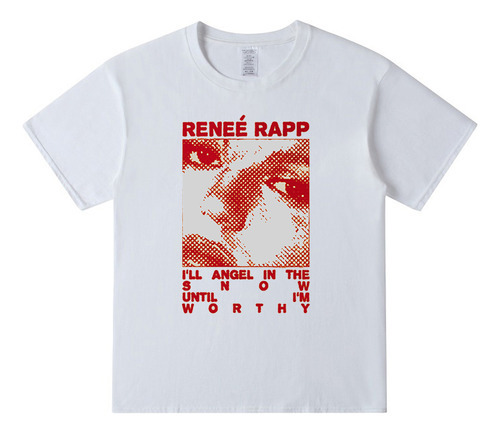 Camiseta Renee Rapp Worthy Tour 2023 Merch Fashion